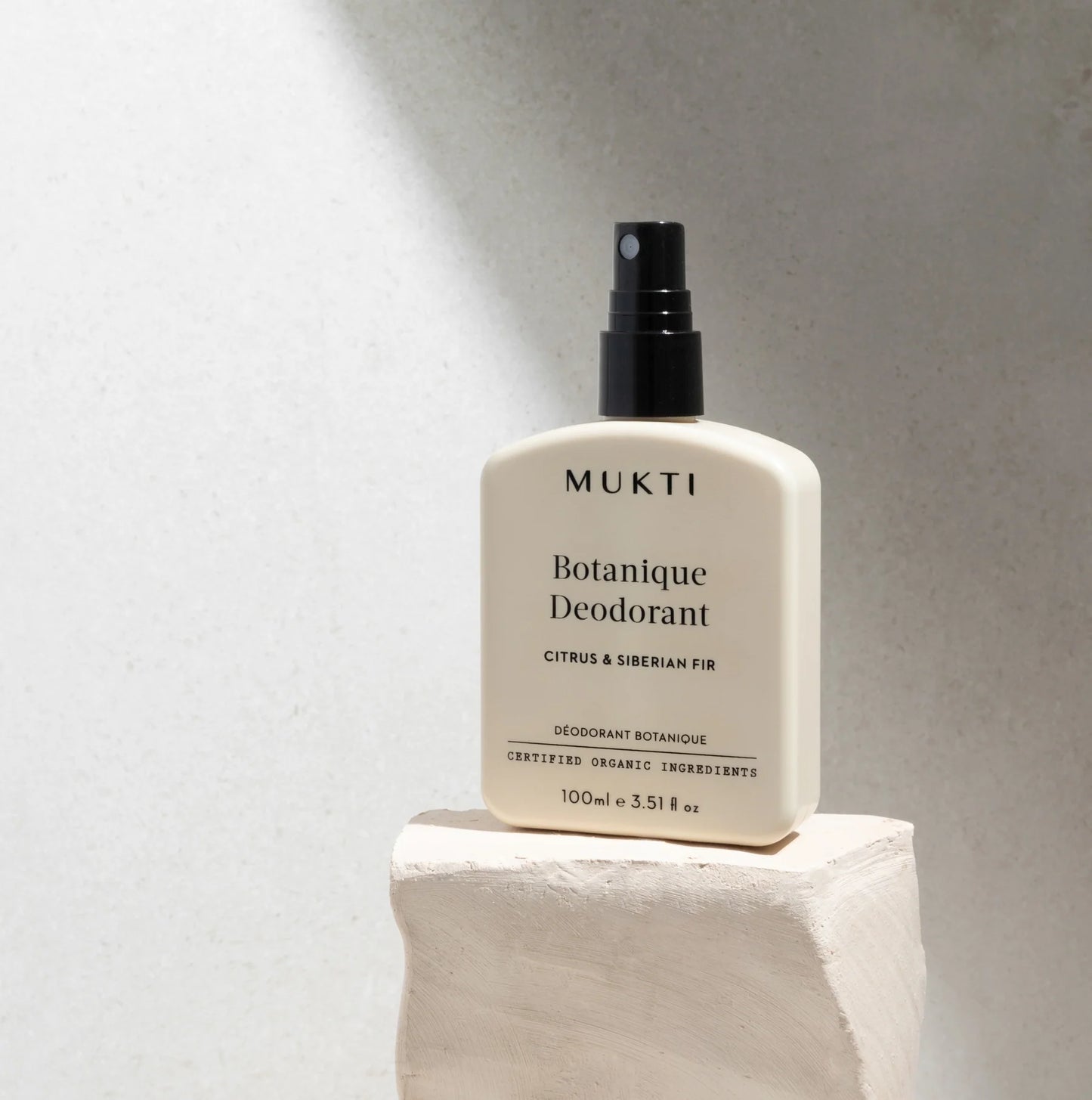 Mukti Botanique Deodorant - Citrus & Siberian Fir