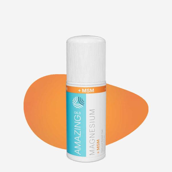 Amazing Oils - Magnesium + MSM Gel Roll-On - The Bare Theory