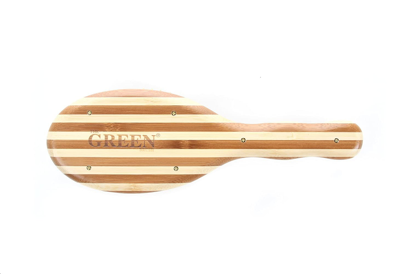 BASS - Bamboo Wood Hair Brush - LARGE OVAL - The Bare Theory