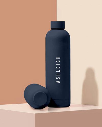 Beysis - Water Bottle 1Litre - Navy - The Bare Theory