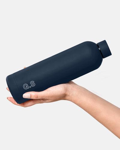 Beysis - Water Bottle 1Litre - Navy - The Bare Theory