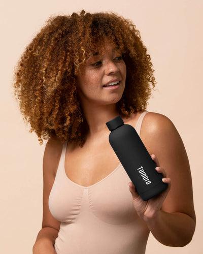 Beysis - Water Bottle 500ml - Black - The Bare Theory