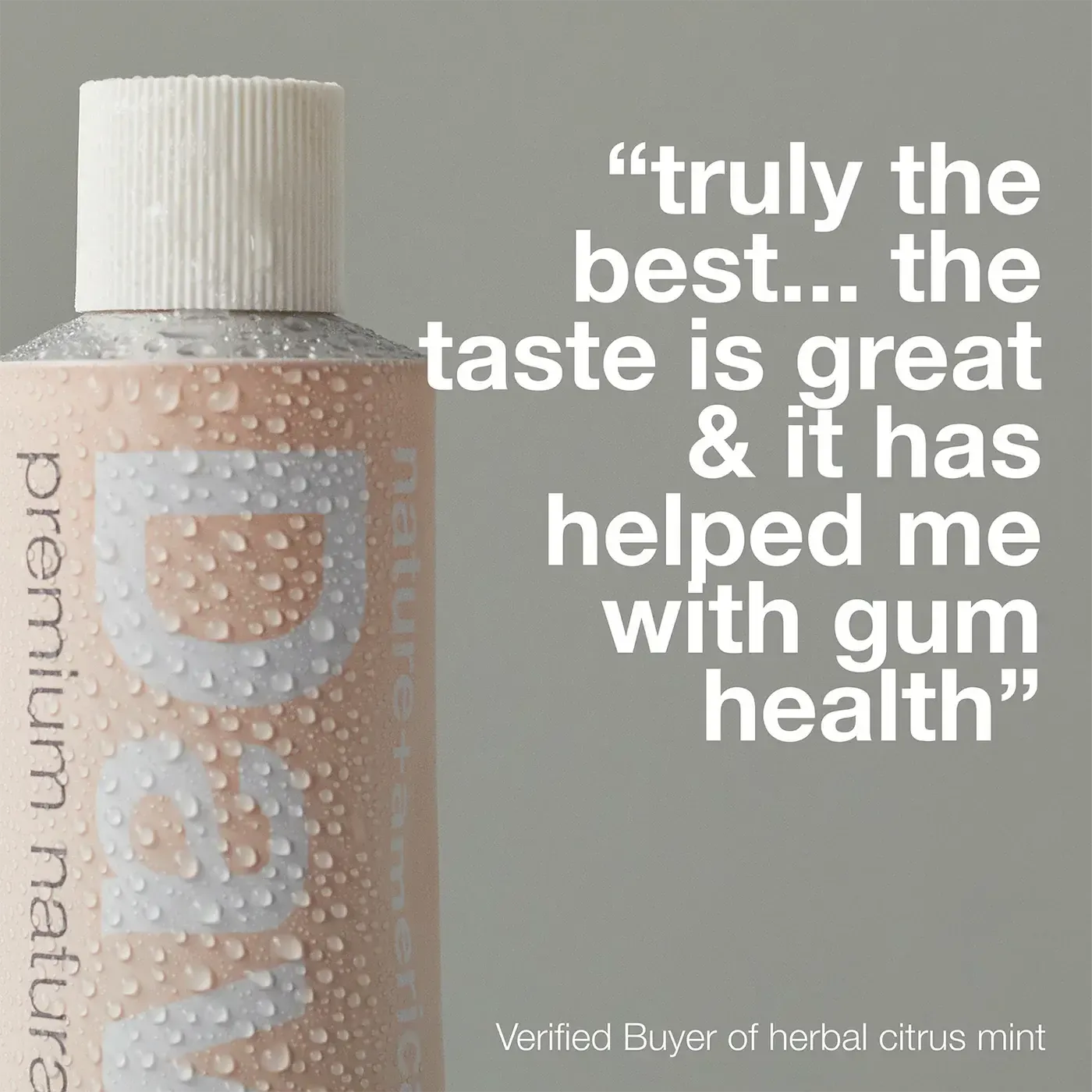 Davids - Premium Toothpaste | Herbal Citrus Peppermint - The Bare Theory