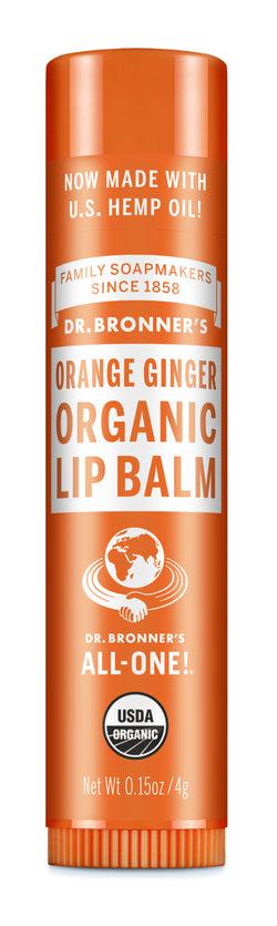 Dr Bronner's - Lip Balm - ORANGE GINGER - The Bare Theory