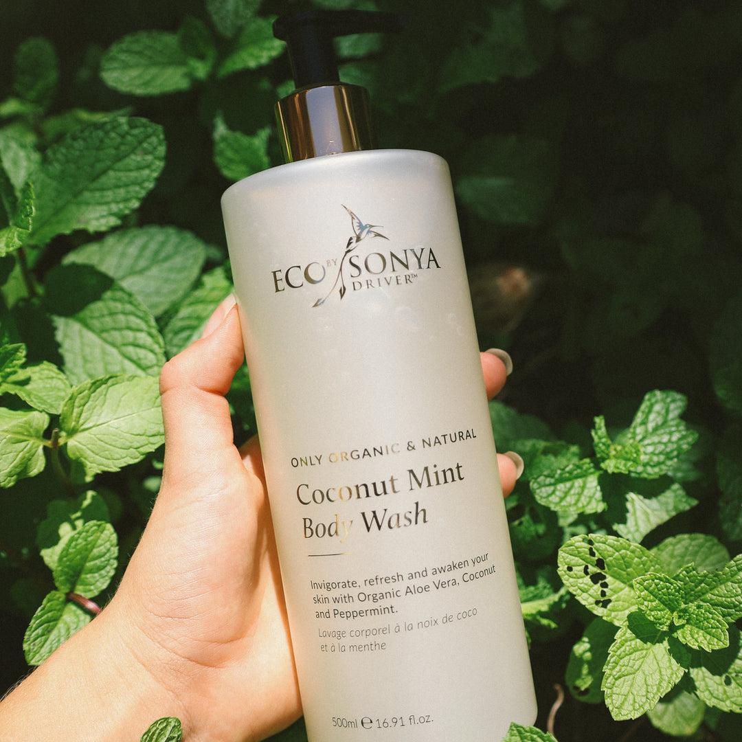 Eco by Sonya Driver - Organic Coconut Mint Body Wash 500ml - The Bare Theory