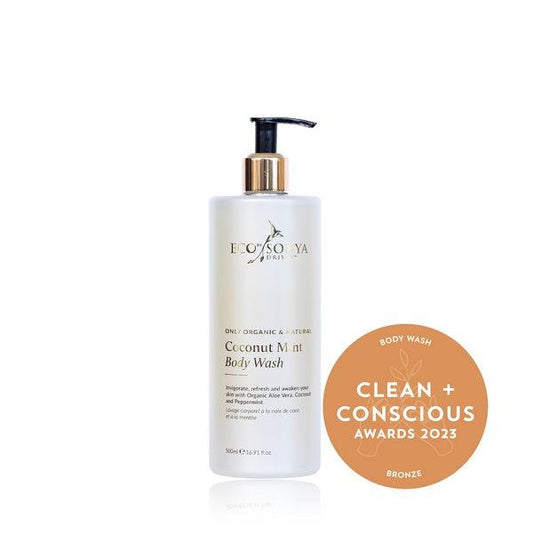 Eco by Sonya Driver - Organic Coconut Mint Body Wash 500ml - The Bare Theory