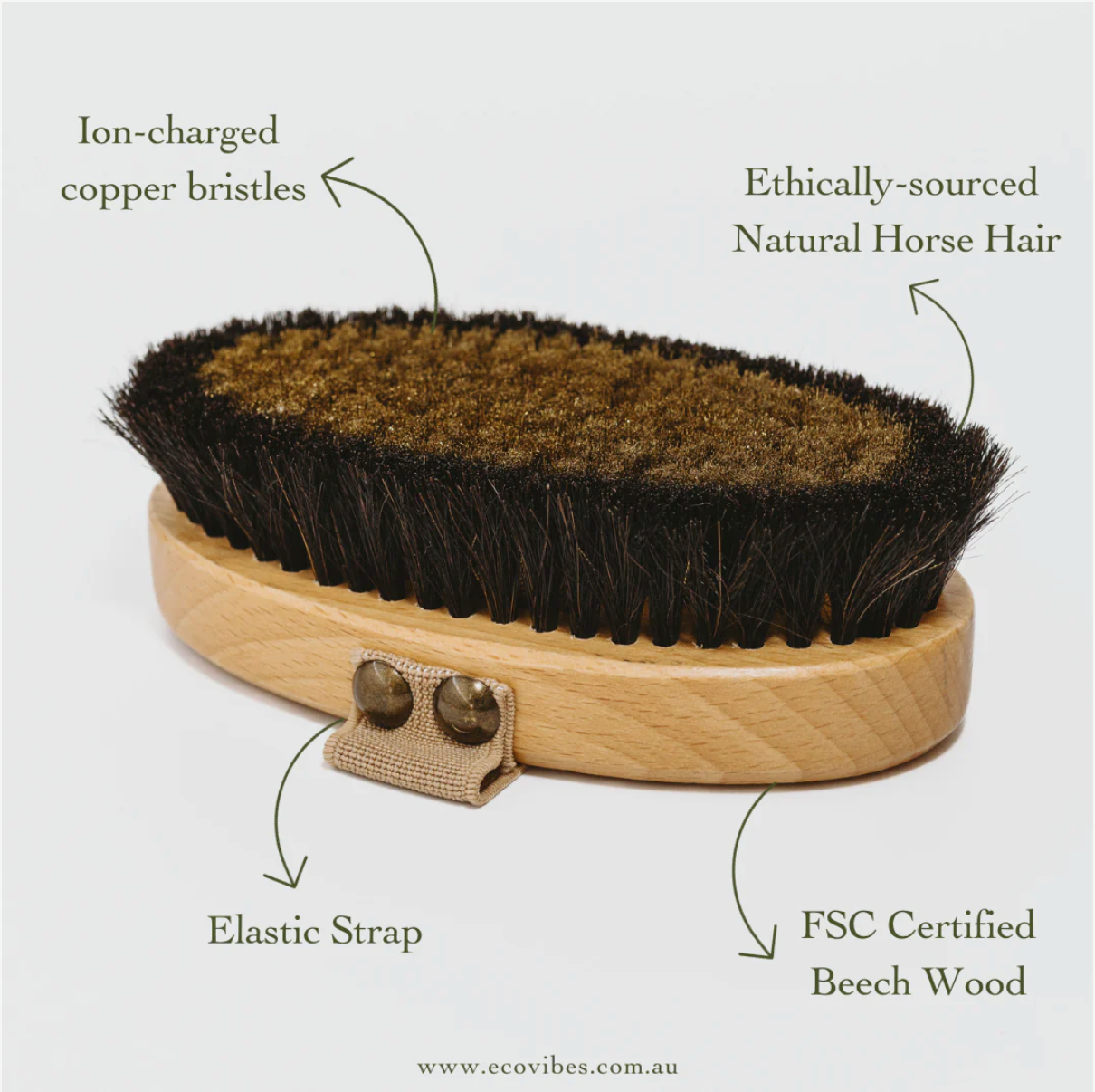 EcoVibes - Ionic Body Brush - The Bare Theory