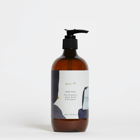 Ena - Hand Wash 500ml - Pink Grapefruit, Lemon Myrtle & Eucalyptus - The Bare Theory