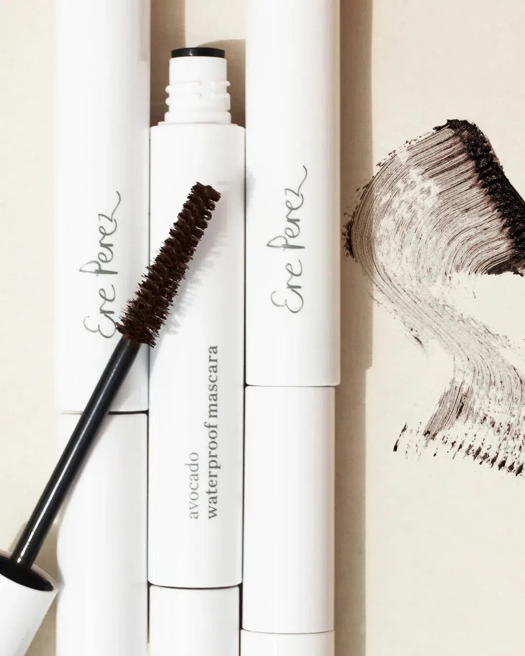 Ere Perez - Avocado Waterproof Mascara | Brown - The Bare Theory