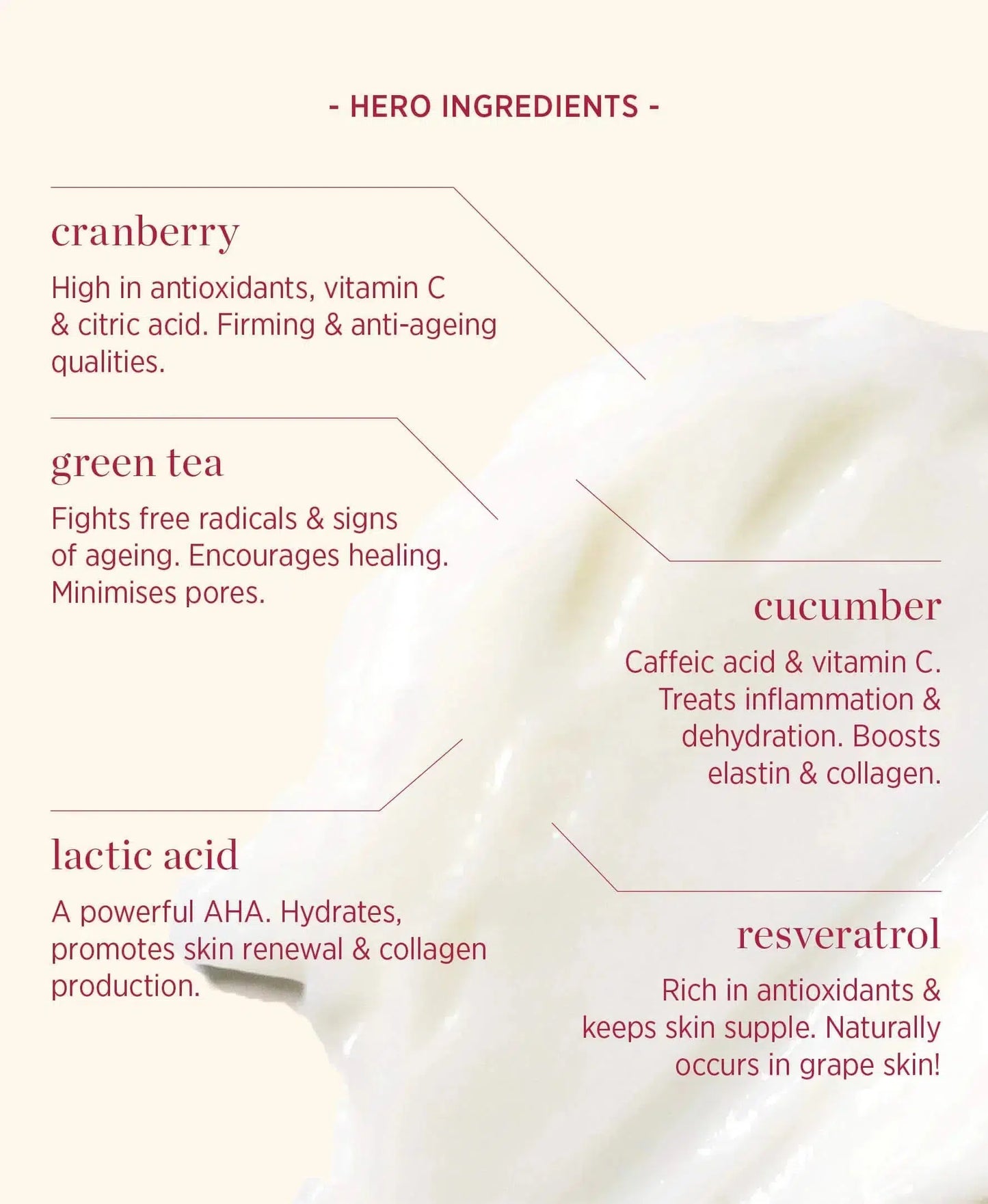 Ere Perez - Cranberry Lip & Eye Butter - The Bare Theory