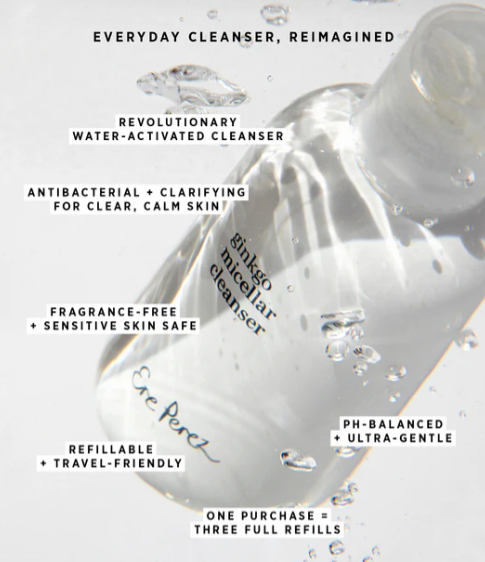 Ere Perez - Gingko Micellar Cleanser - 100ml - The Bare Theory