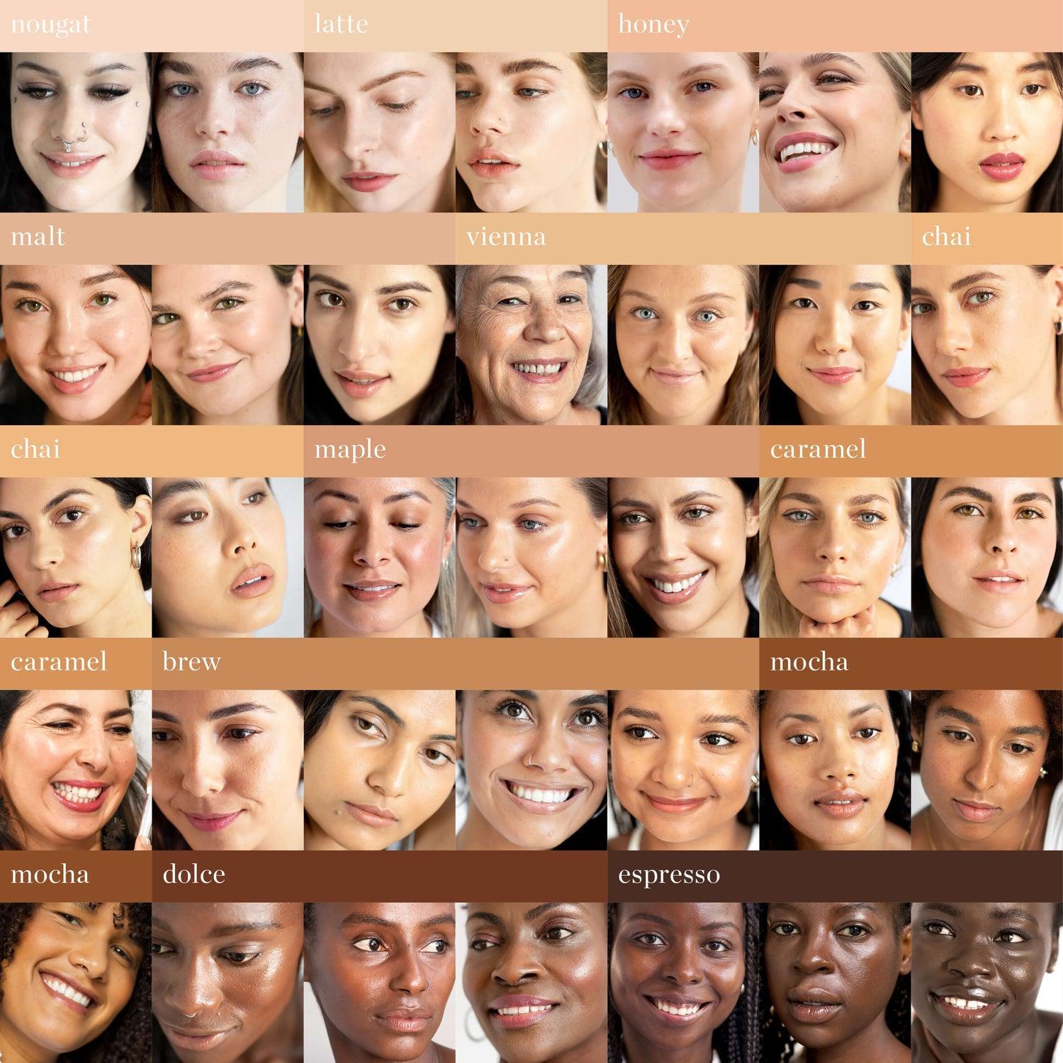 Ere Perez - Oat Milk Foundation - Espresso - The Bare Theory