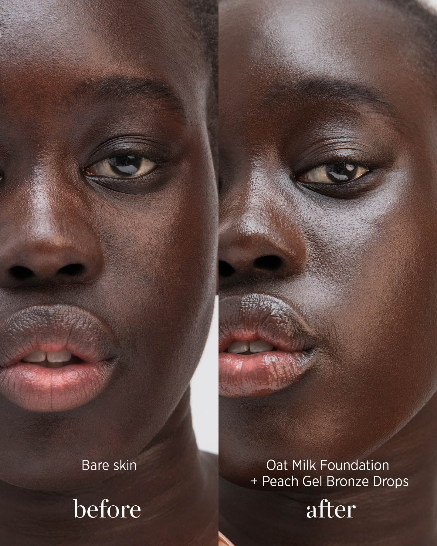 Ere Perez - Peach Gel Bronze Drops - The Bare Theory