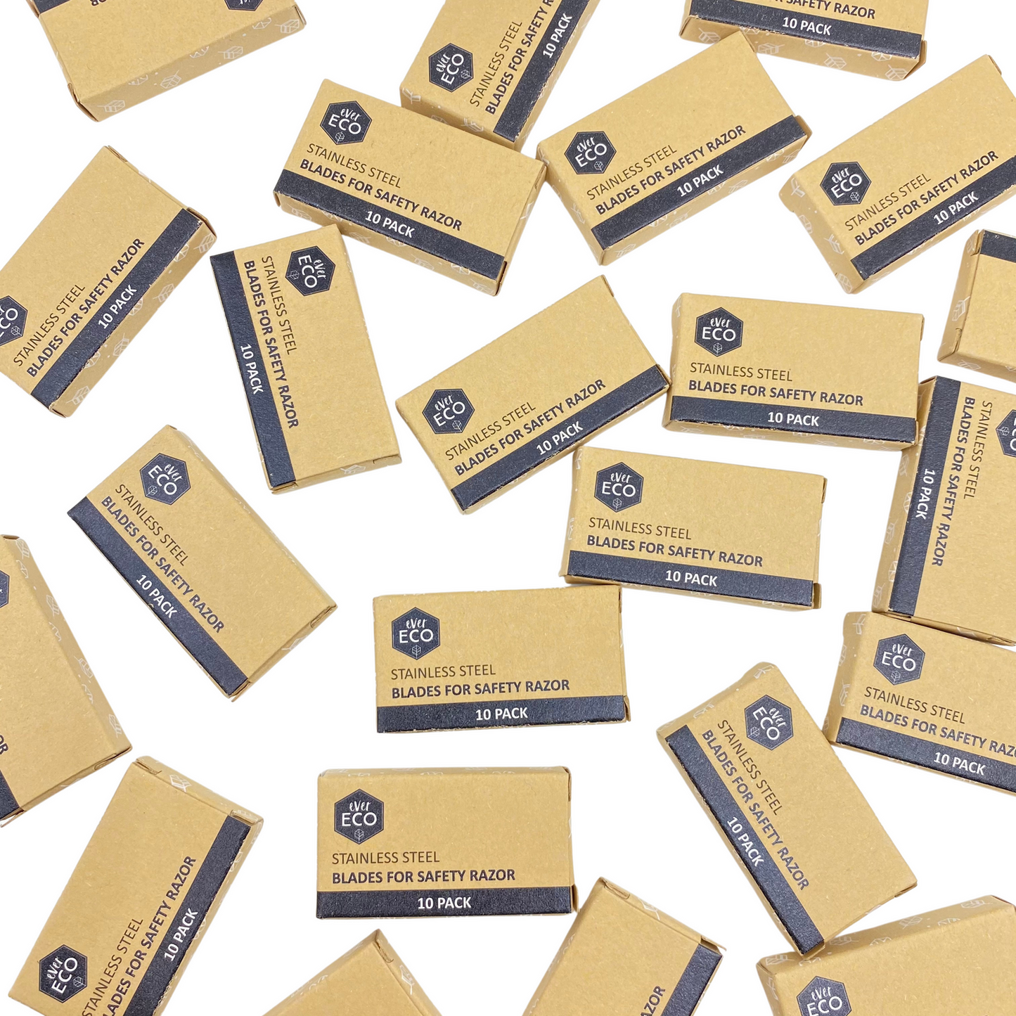 Ever Eco - Blades For Safety Razor - 10 Pack - The Bare Theory