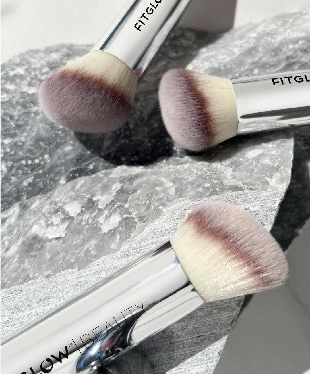 Fitglow Beauty - Flawless Finish Foundation Brush - The Bare Theory