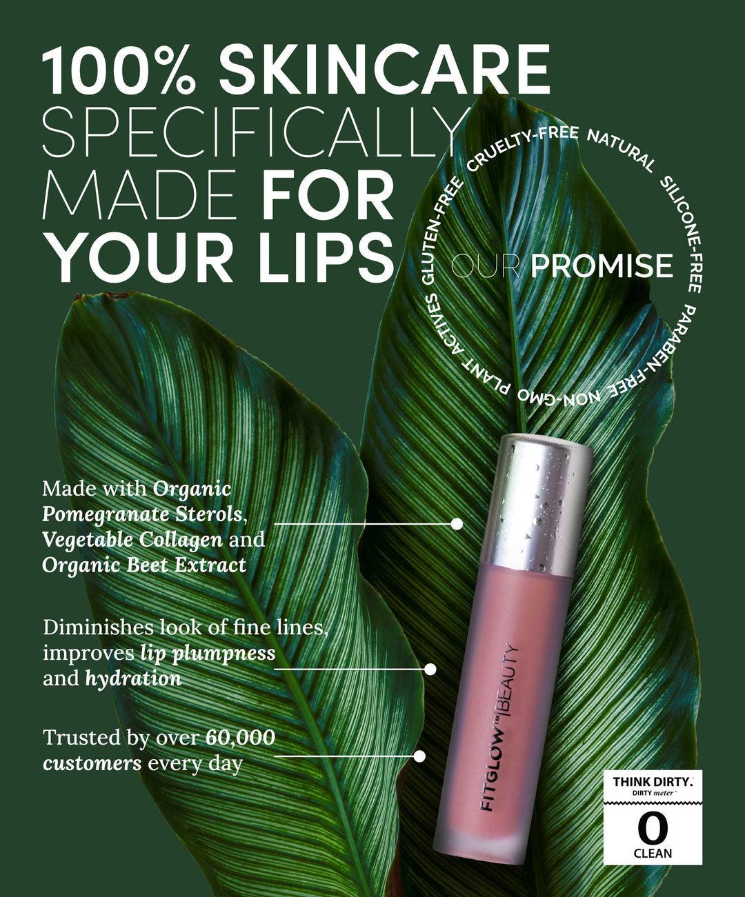 Fitglow Beauty - Lip Colour Serum - The Bare Theory