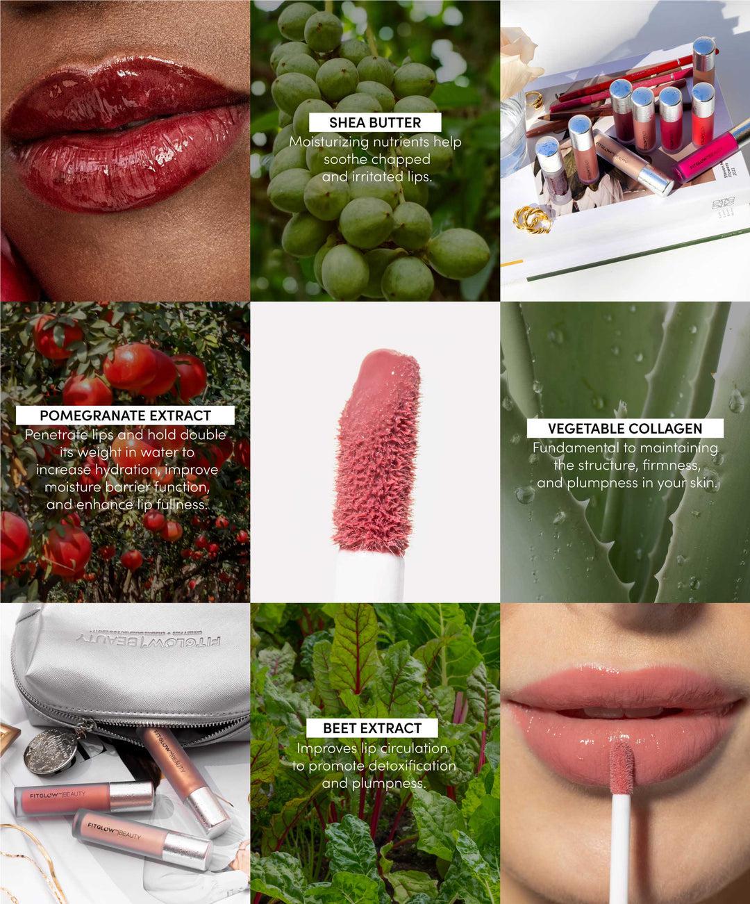 Fitglow Beauty - Lip Colour Serum - The Bare Theory