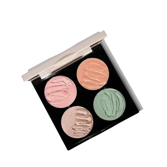 Fitglow Beauty - Redness Rescue Corrective Palette - The Bare Theory