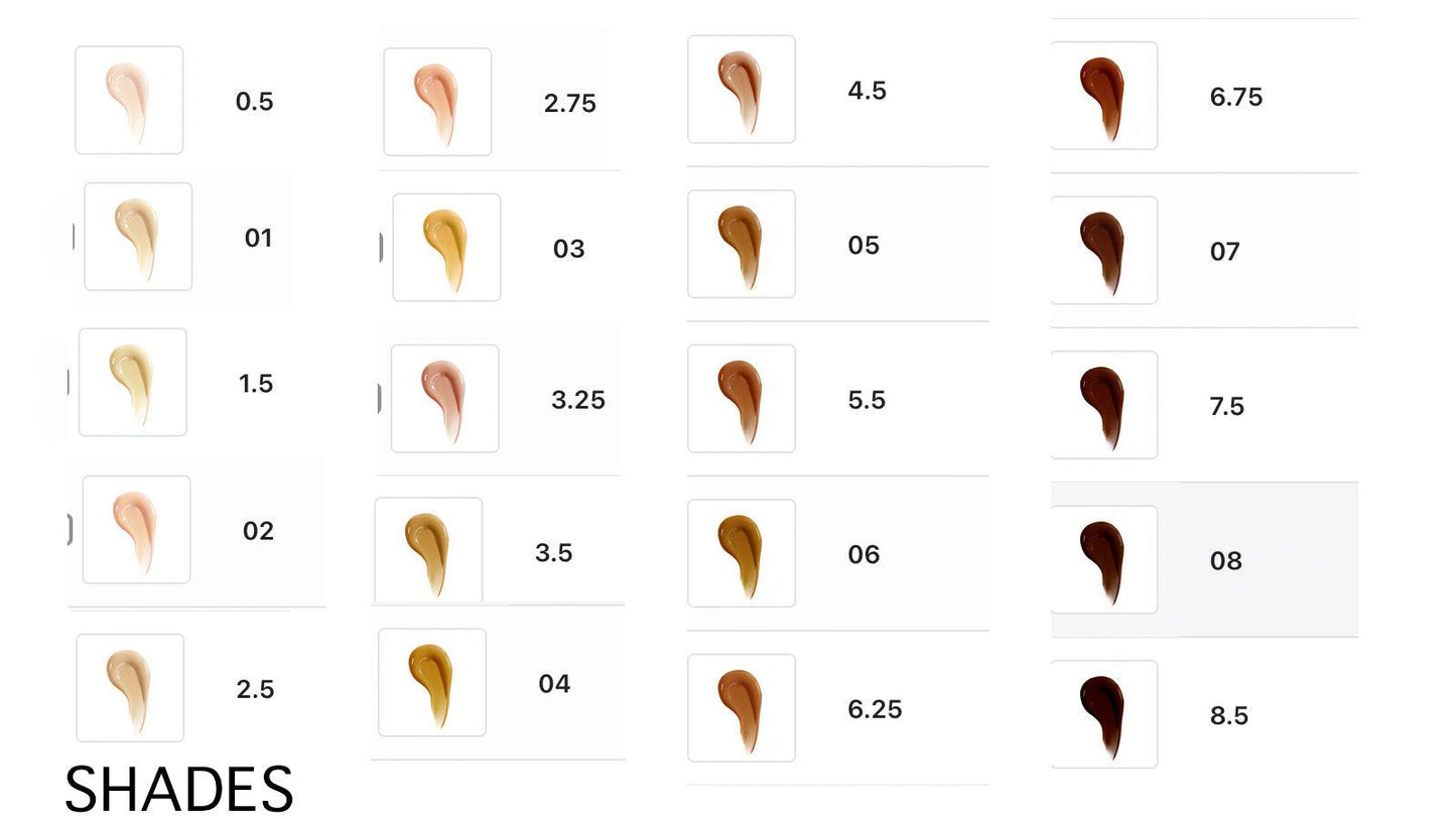 Gressa - Minimalist Corrective Serum Foundation - The Bare Theory