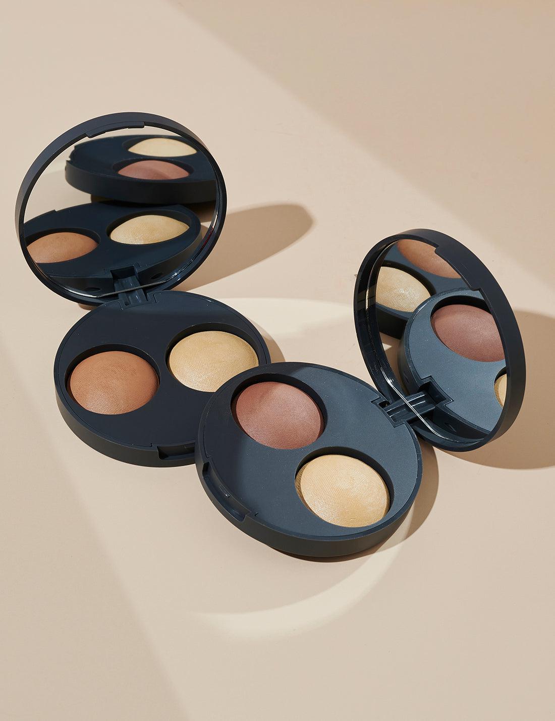 INIKA - Baked Contour Duo - Teak - The Bare Theory