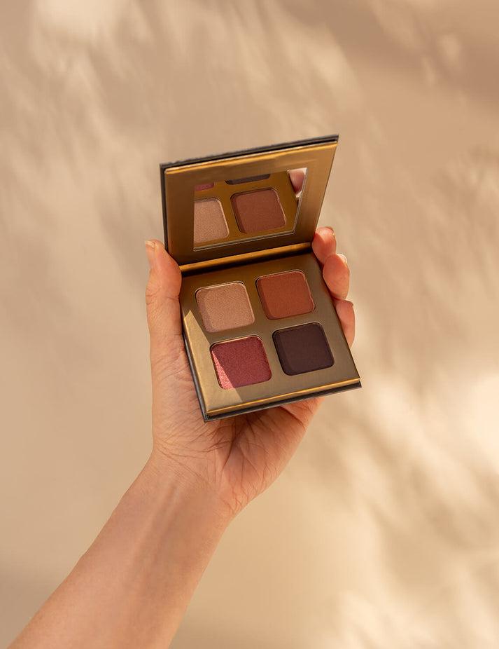 INIKA - Eyeshadow Quad - Flowers - The Bare Theory