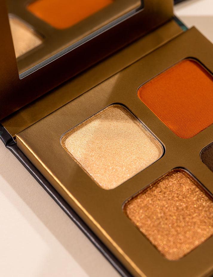 INIKA - Eyeshadow Quad - Sunset - The Bare Theory