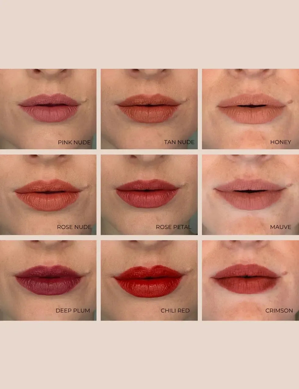 INIKA Organic Lip Crayon - Crimson - The Bare Theory