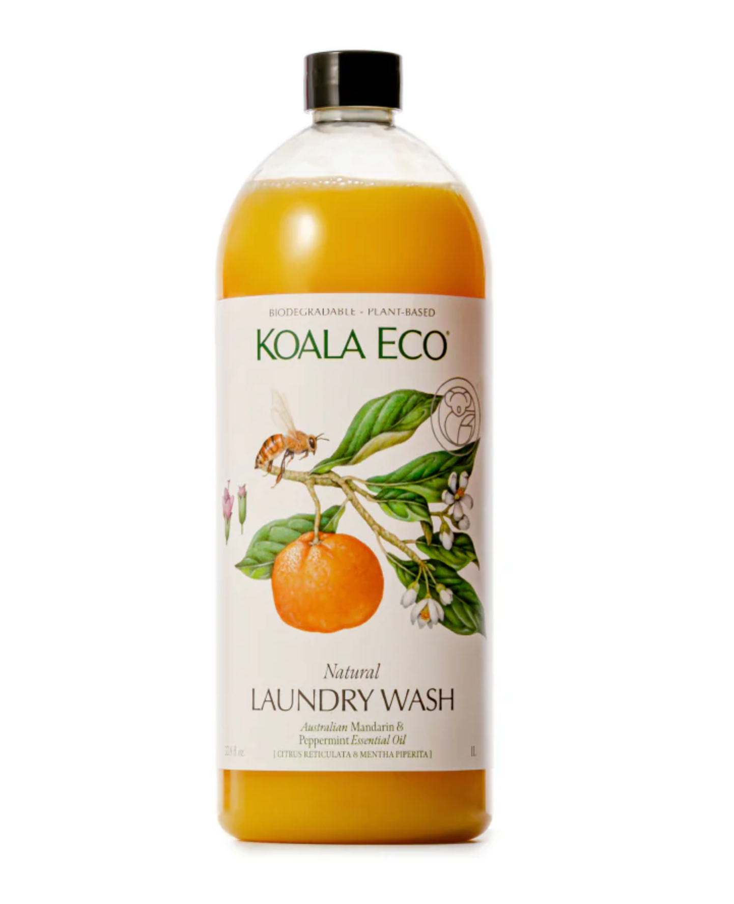 Koala Eco - Laundry Liquid - Mandarin, Peppermint Essential Oil - The Bare Theory