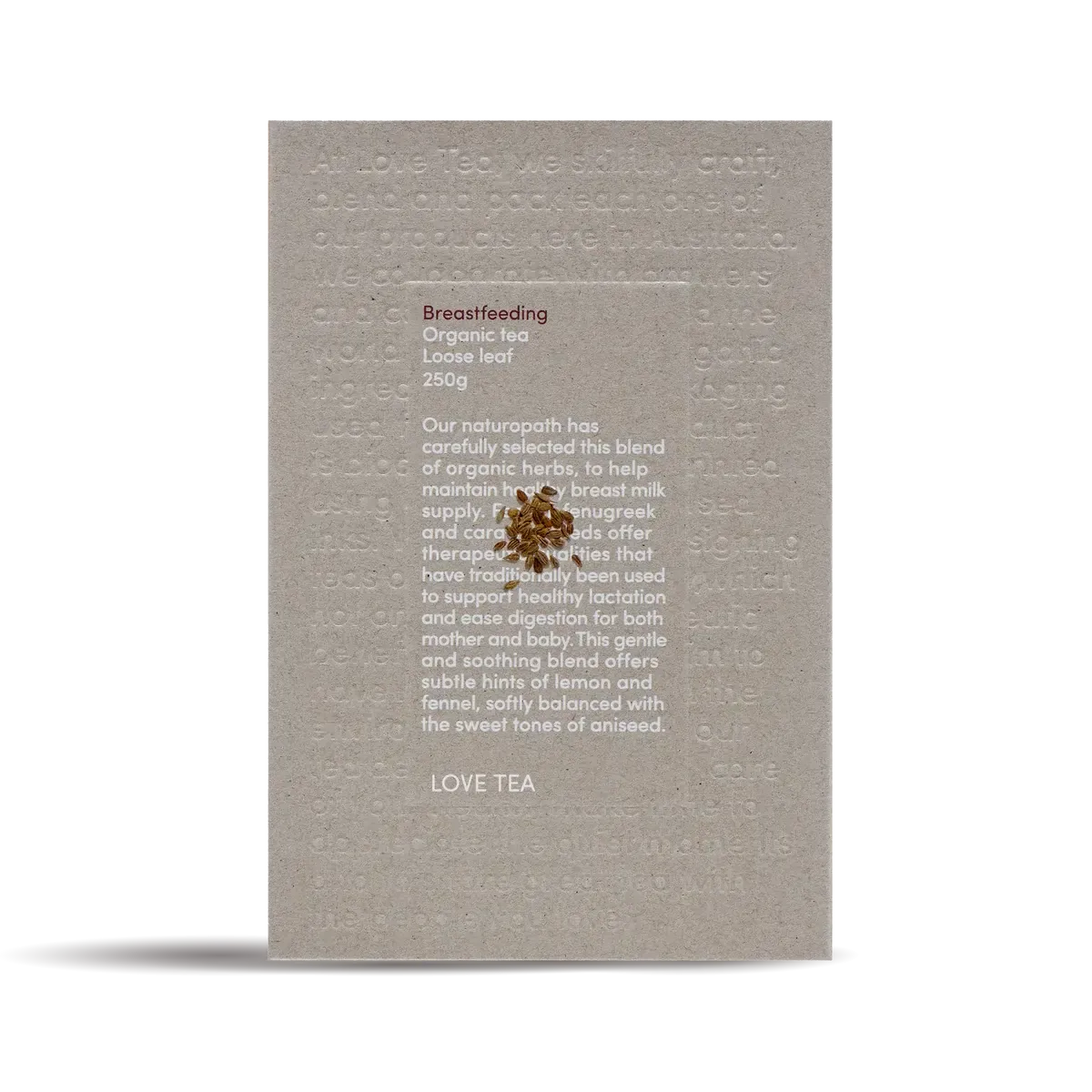 Love Tea - Breastfeeding - Loose Leaf - The Bare Theory