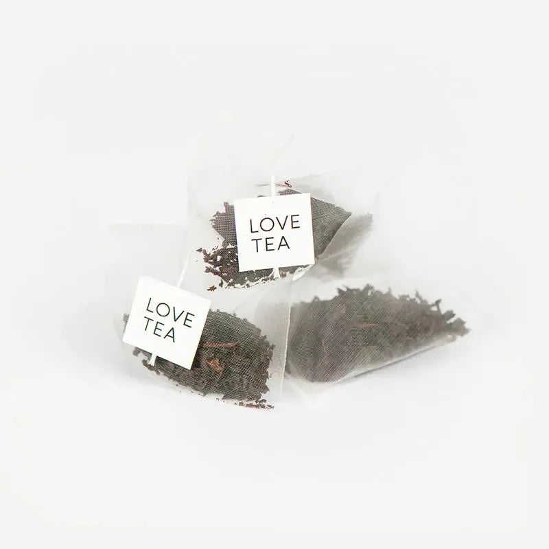 Love Tea - Earl Grey - Pyramid Tea Bags - The Bare Theory