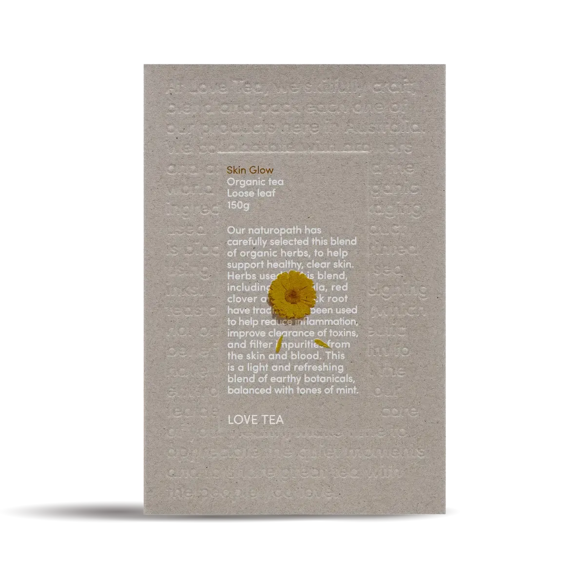 Love Tea - Skin Glow - Loose Leaf - The Bare Theory