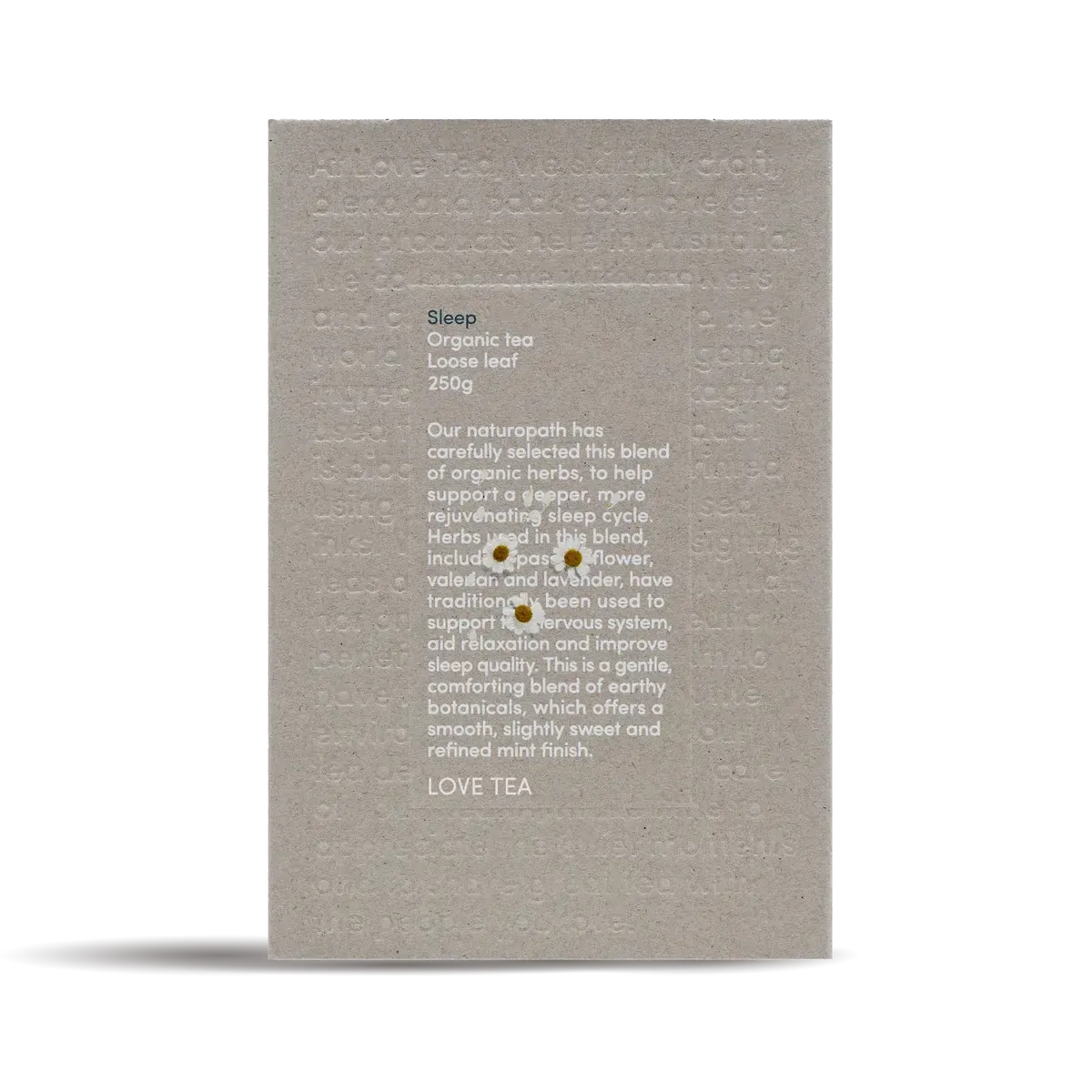 Love Tea - Sleep - Loose Leaf 60g - The Bare Theory