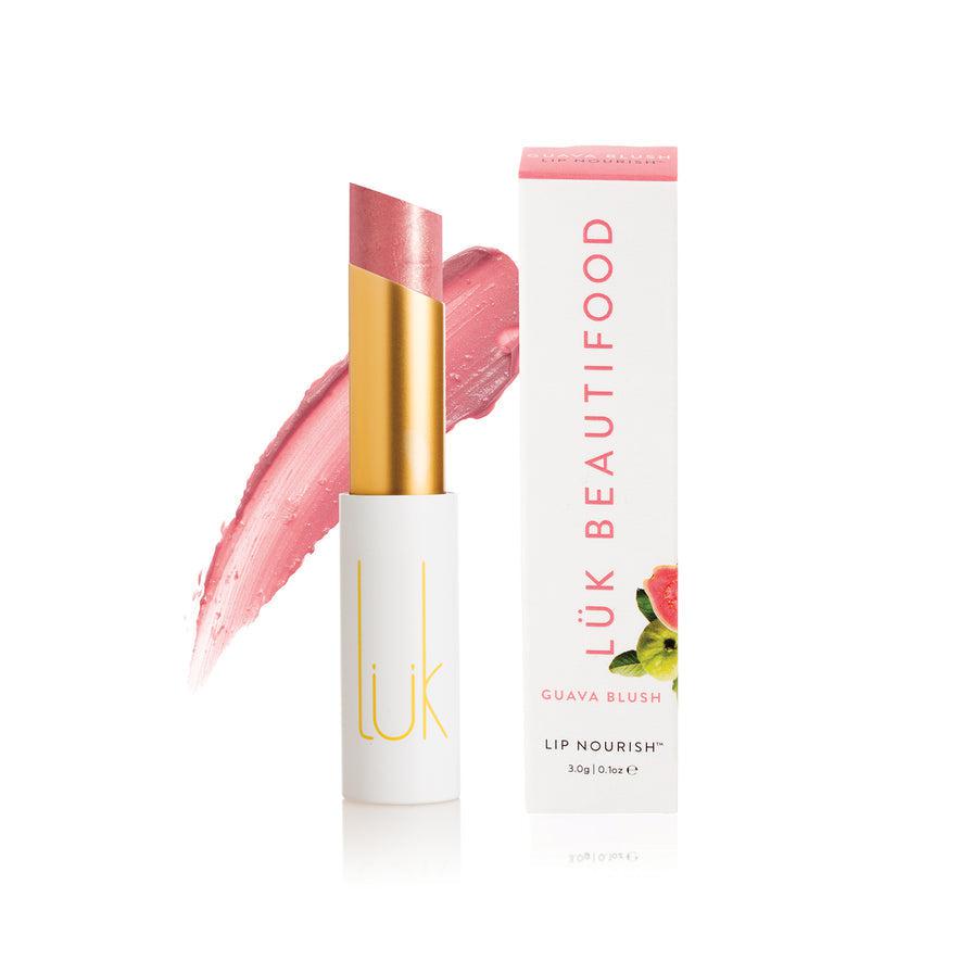 Luk Beautifood - Lip Nourish - Guava Blush - The Bare Theory