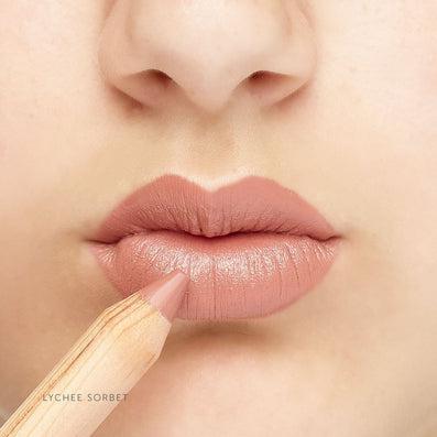 Luk Beautifood - Lipstick Crayon - Lychee Sorbet - The Bare Theory