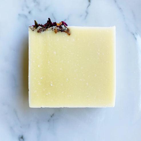 Milla's Pantry - Botanical Body Soap - Green Clay & Rose Petals - The Bare Theory