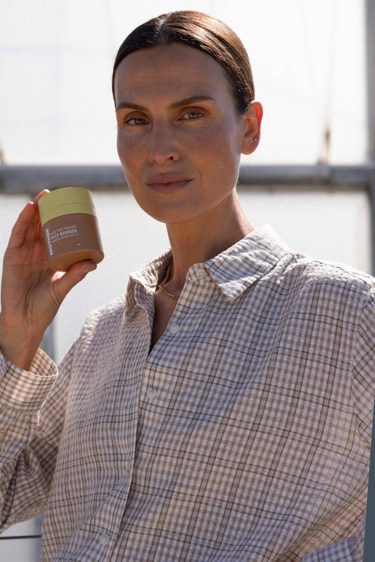 Mother SPF - Face Barrier SPF 50 - Tinted Base - The Bare Theory