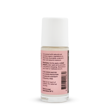 Noosa Basics - Deodorant Roll On - Rose + Frankincense - The Bare Theory