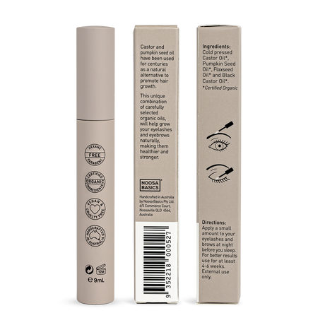 Noosa Basics - Eyelash + Brow Revitaliser - The Bare Theory