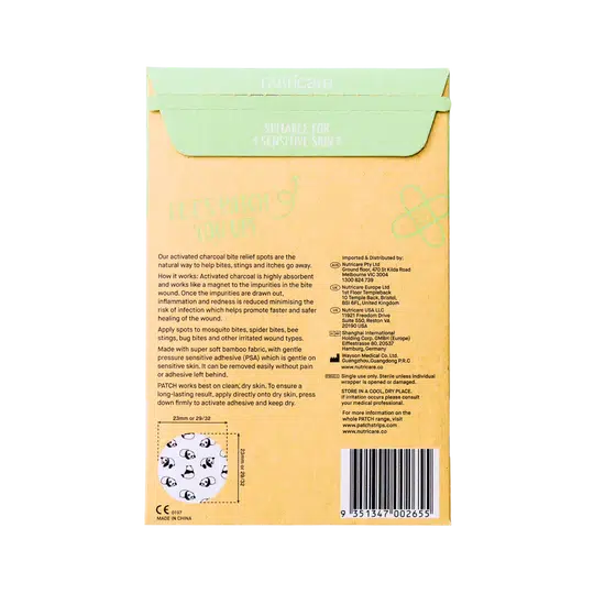 PATCH - Bite Relief Spots (30 spots) - The Bare Theory