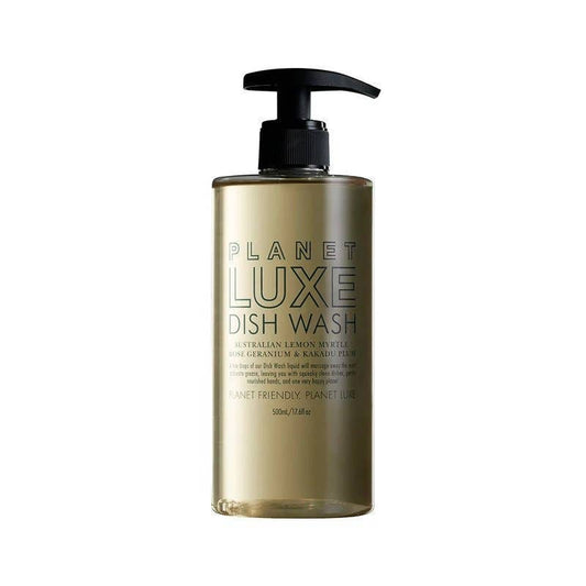 Planet Luxe - Dish Wash // Australian Lemon Myrtle Blend 500ml - The Bare Theory