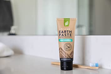 Redmond - Earthpaste Mineral Toothpaste - Wintergreen (New with Nano Silver) - The Bare Theory