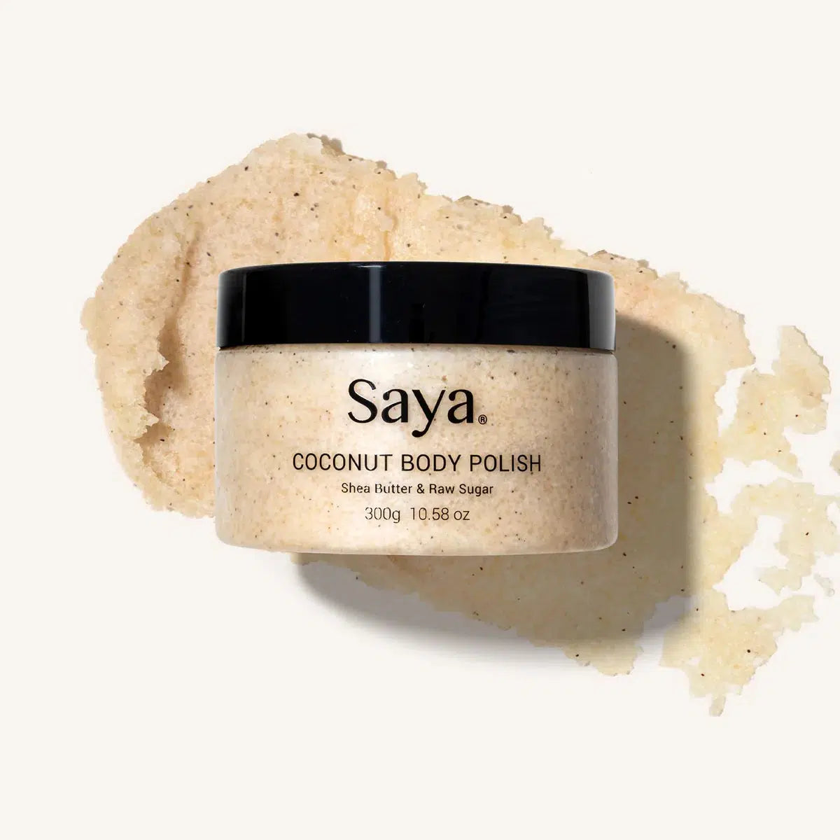 Saya - Coconut Body Polish - The Bare Theory