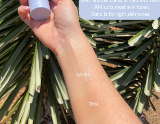 SOL SISTA - Butta Block - Mineral Tinted SPF50+ Sunscreen Balm - Tan - Medium - The Bare Theory