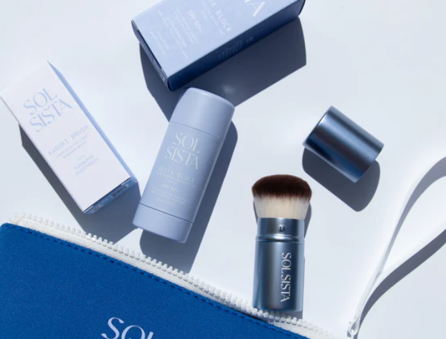 SOL SISTA - Retractable Kabuki Makeup Brush - The Bare Theory