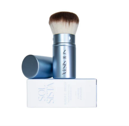 SOL SISTA - Retractable Kabuki Makeup Brush - The Bare Theory