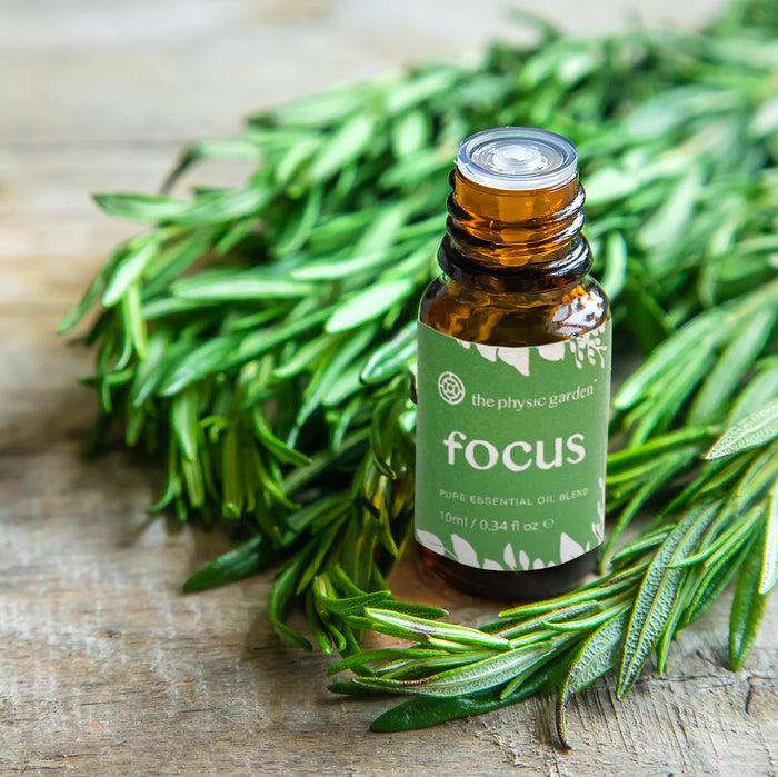 The Physic Garden - Focus Essential Oil 10ml - The Bare Theory