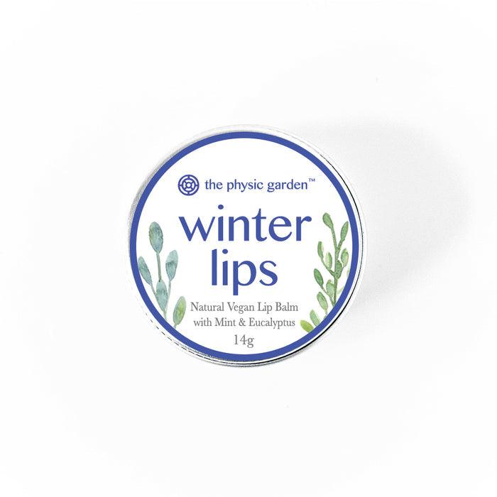 The Physic Garden - Lip Balm 14g - Winter Lips - The Bare Theory