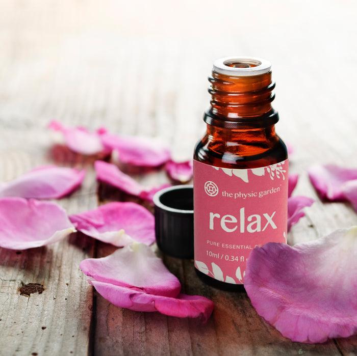 The Physic Garden - Relax Essential Oil 10ml - The Bare Theory