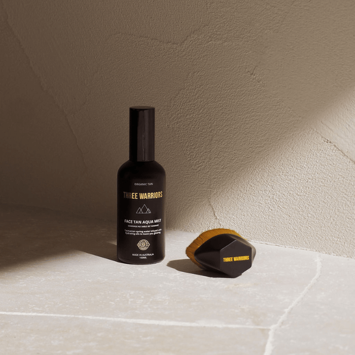 Three Warriors - Beauty Buff Tanning Brush - The Bare Theory