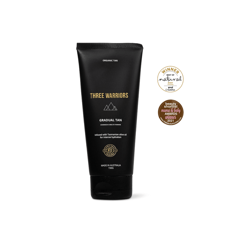 Three Warriors - Gradual Tan - 150g - The Bare Theory